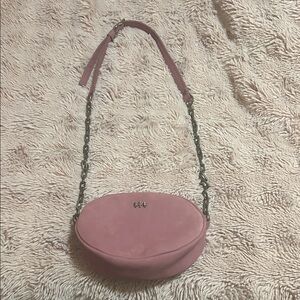 Portland leather Pink Chain Shoulder Bag